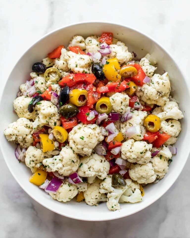 Marinated Cauliflower Salad Recipe