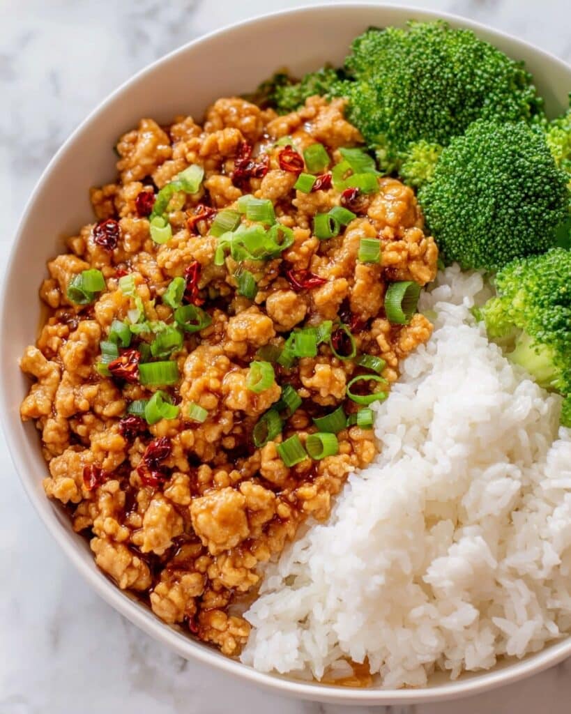 Ground Orange Chicken Recipe