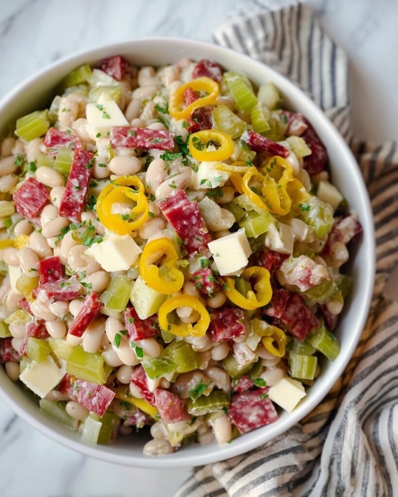 Italian Grinder Bean Salad Recipe