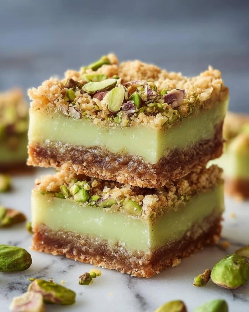 Pistachio Dream Cookie Bars Recipe