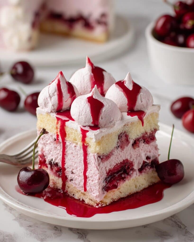 Cherry Amaretto Tiramisu Recipe