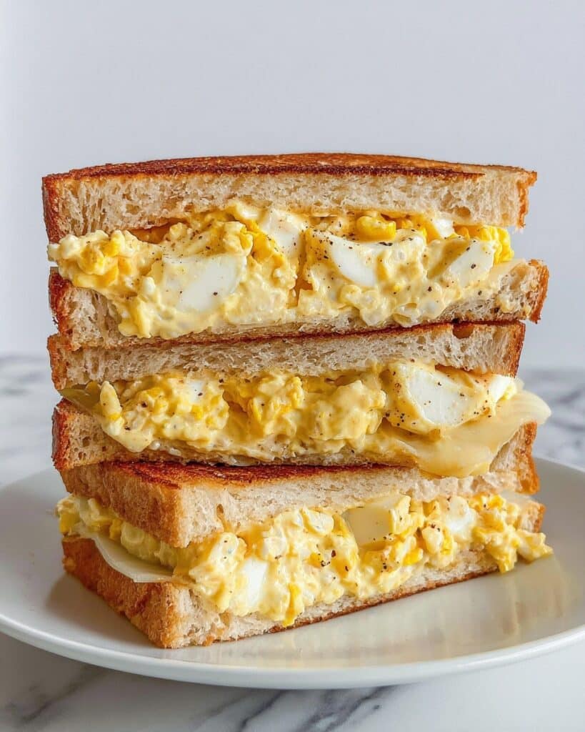 Fried Egg Salad with Spicy Mayo Recipe