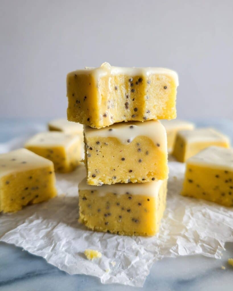 No-Bake Lemon Poppy Seed Protein Cookies Recipe