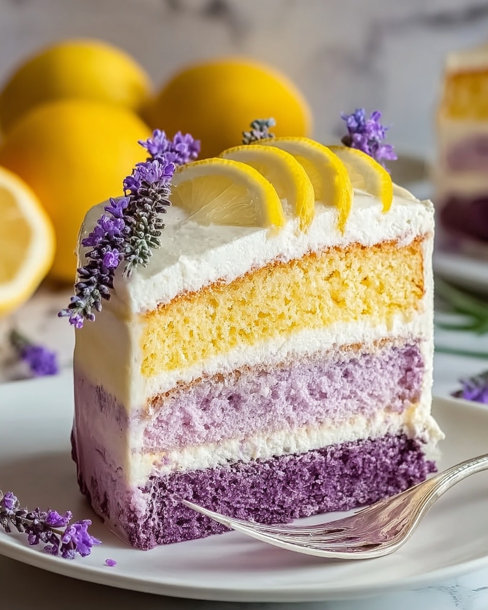 Lemon Lavender Cake Recipe