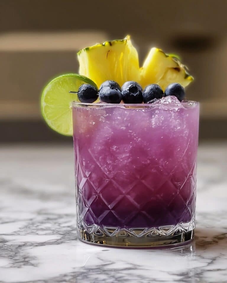 Blueberry Pineapple Tequila Sour Recipe