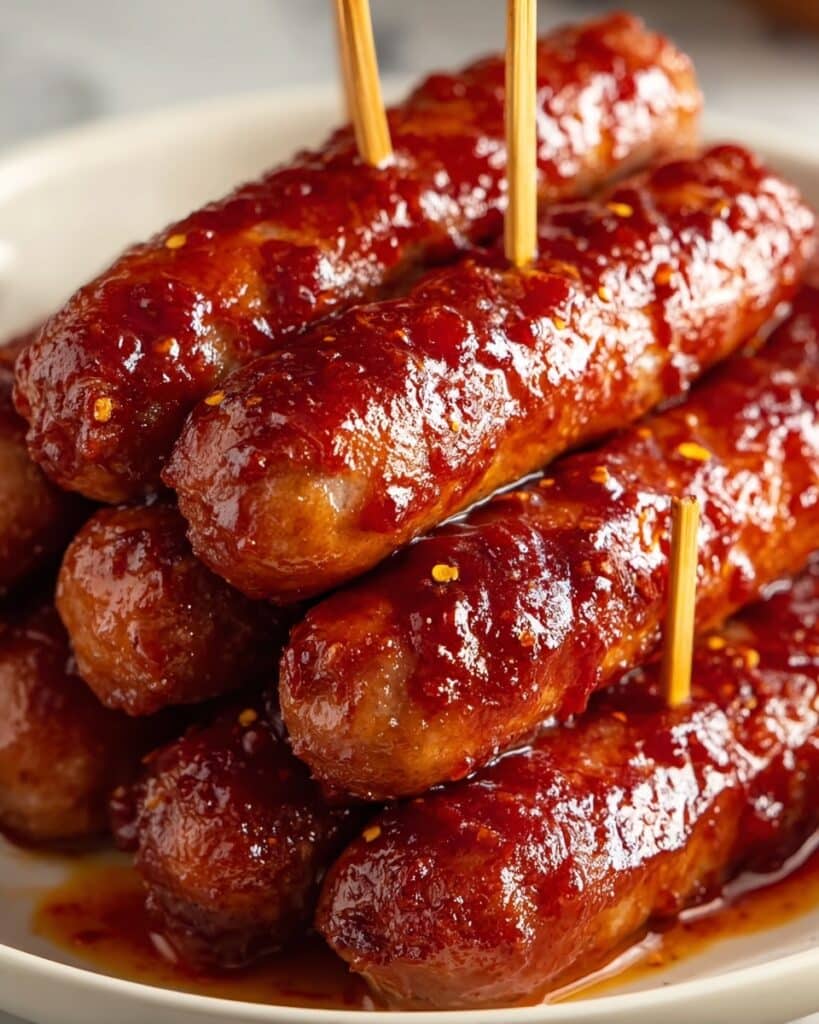 Hot Honey Garlic Lil Smokies Recipe