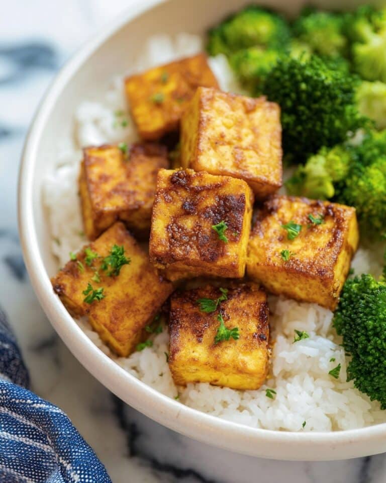 Air Fryer Crispy Tofu Recipe