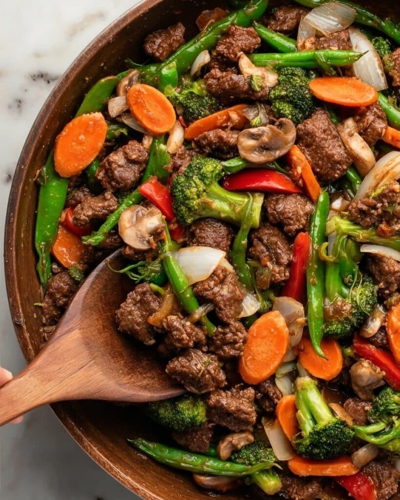 Ground Beef Stir Fry Recipe