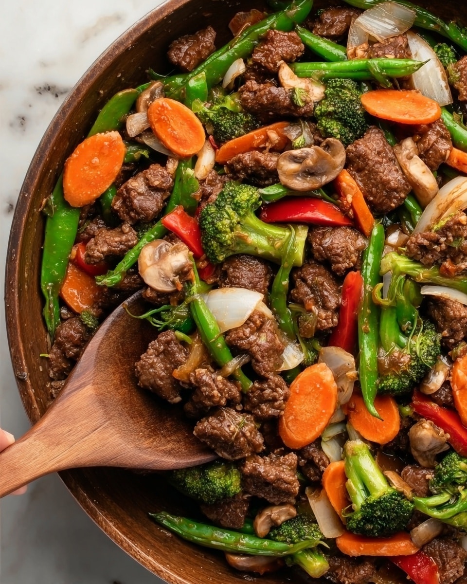 Ground Beef Stir Fry Recipe