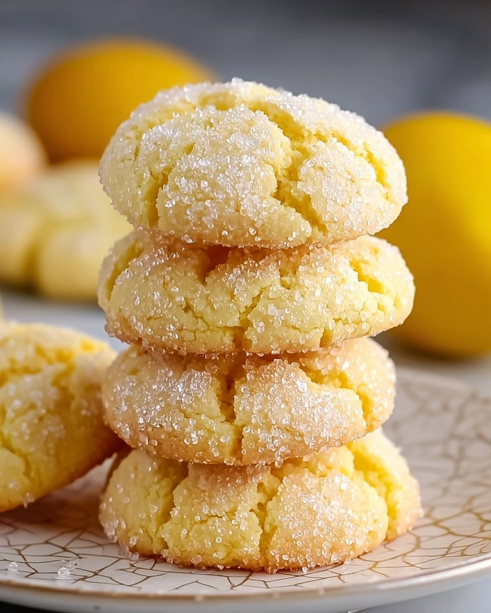 Christmas Lemon Sugar Cookies Recipe