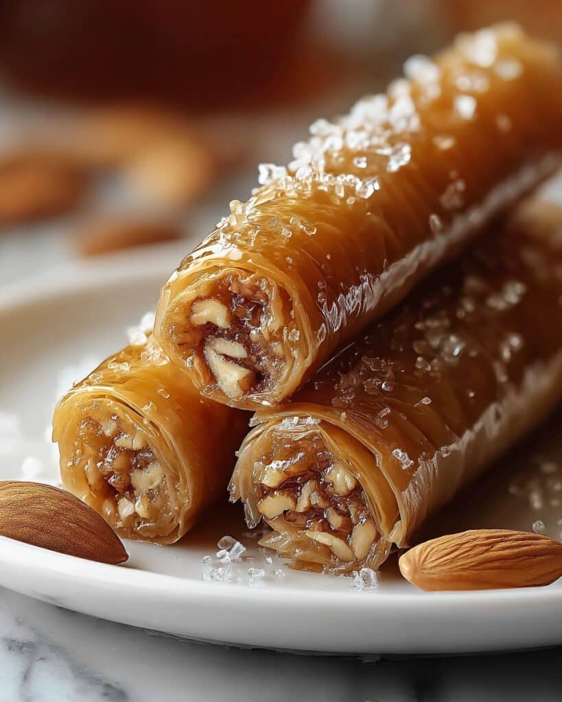 Moroccan Honey Almond Cigars Recipe