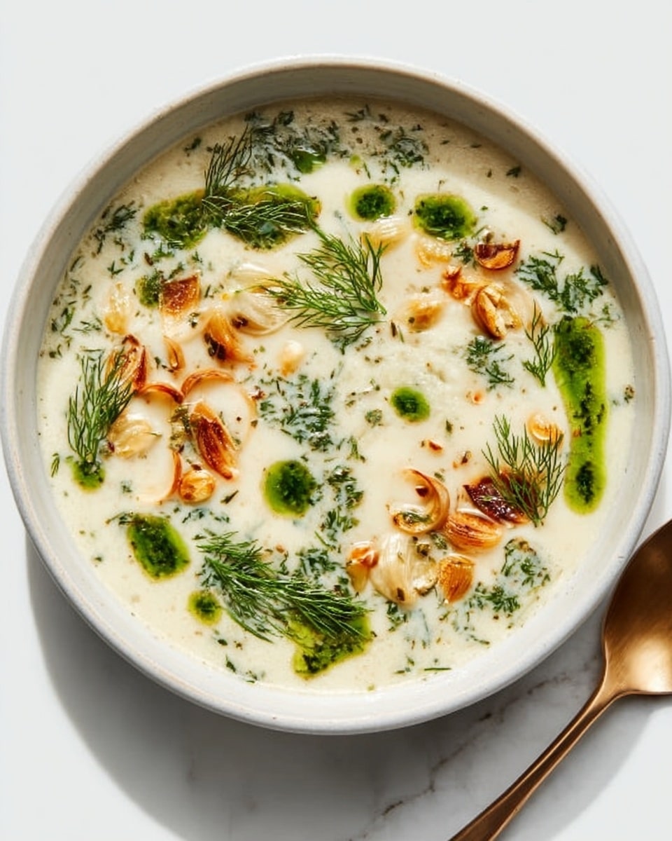 Chicken and Rice Soup with Garlicky Chile Oil Recipe