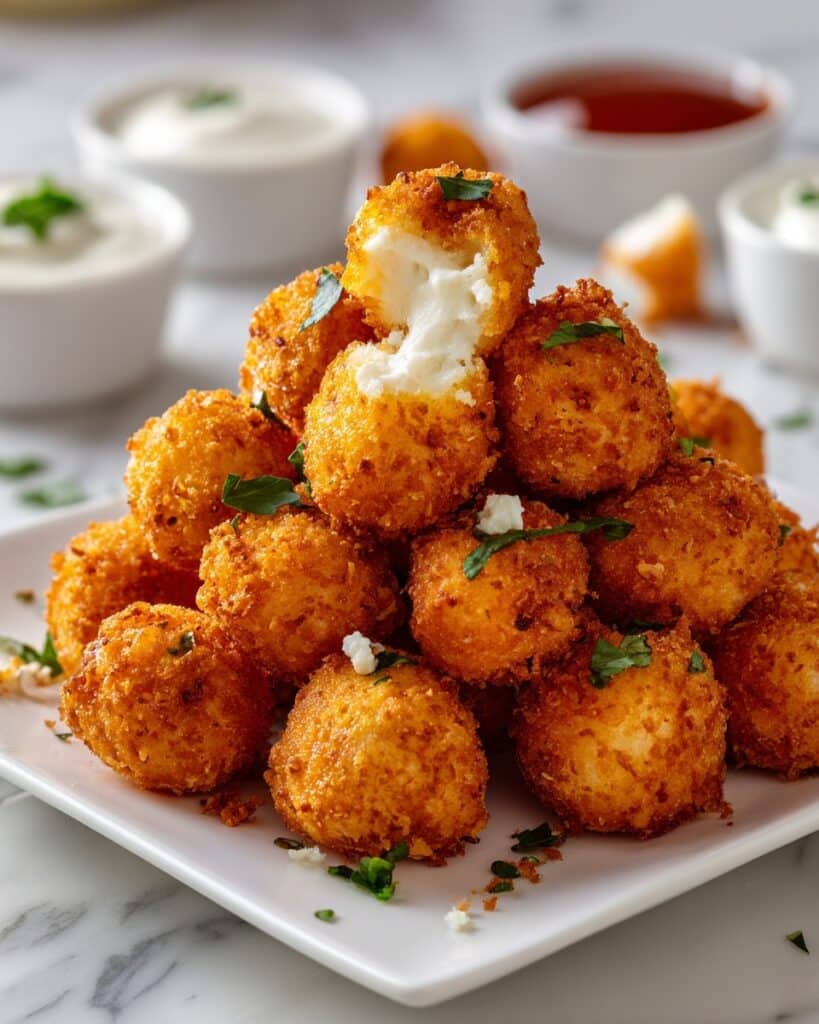 Spicy Buffalo Cottage Cheese Bites Recipe