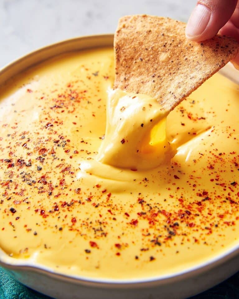 Creamy Nacho Cheese Sauce Recipe