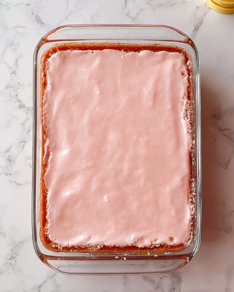 Amazing Strawberry Honeybun Cake Recipe