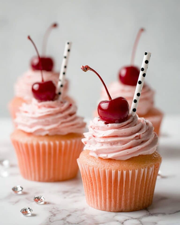 Shirley Temple Cupcakes Recipe
