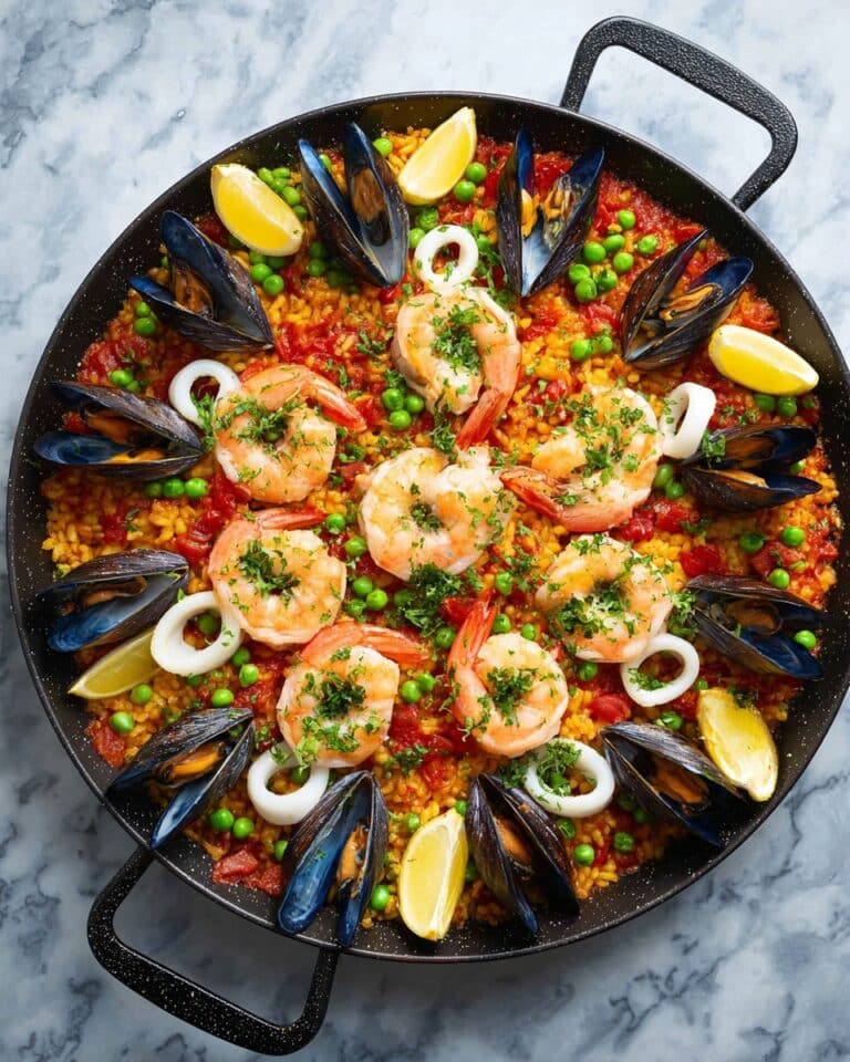 Easy Seafood Paella Recipe