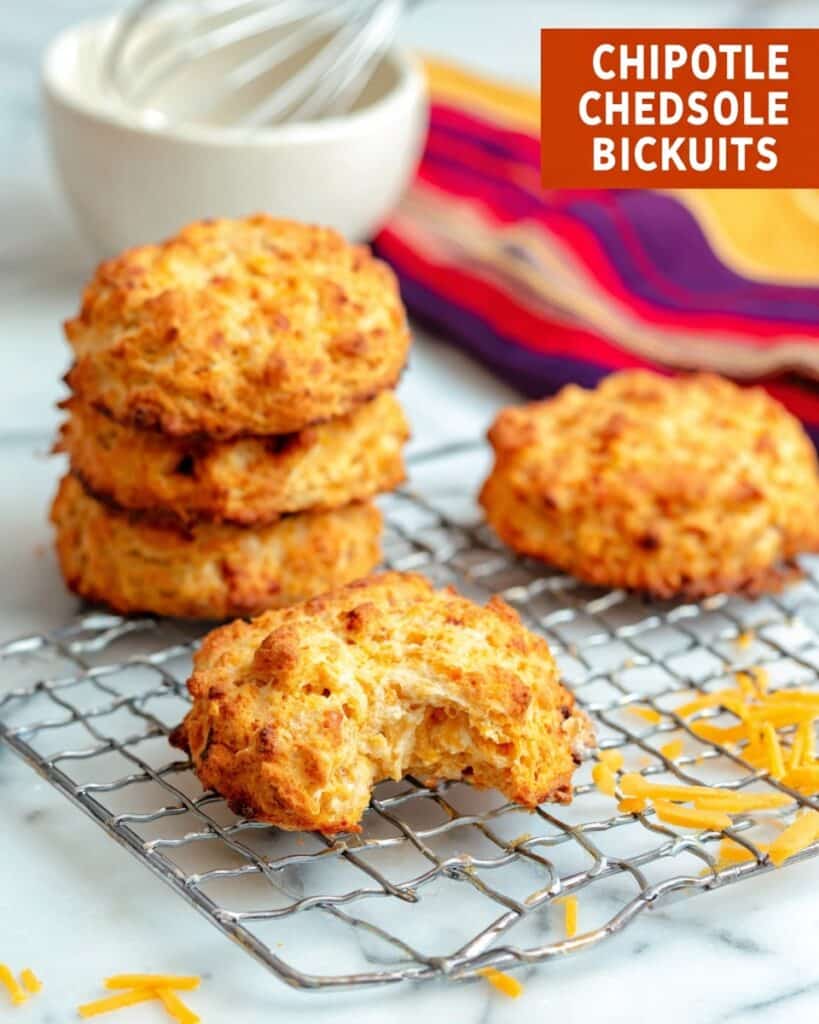 Chipotle Cheddar Biscuits Recipe