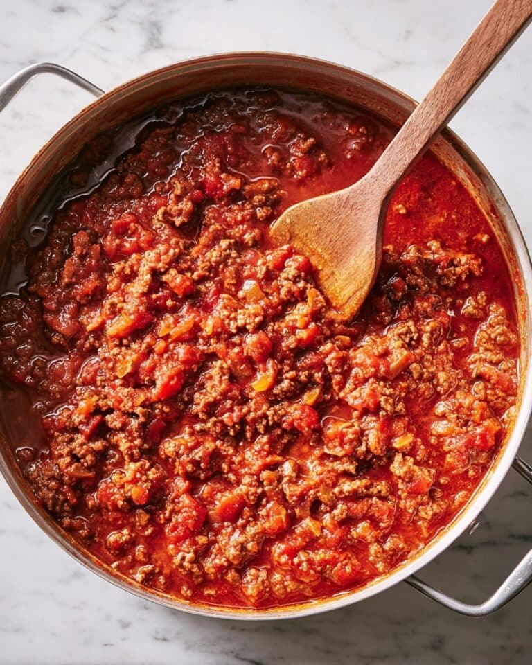 Homemade Spaghetti Sauce Recipe