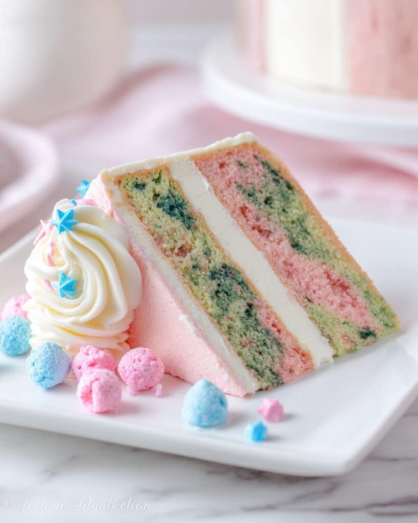 Cotton Candy Cap’n Crunch Cereal Cake Recipe