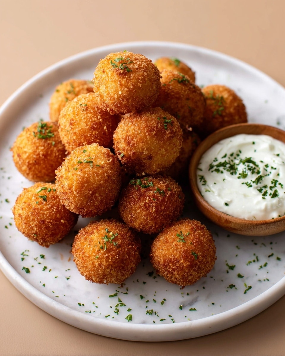 Fried Mashed Potato Balls Recipe