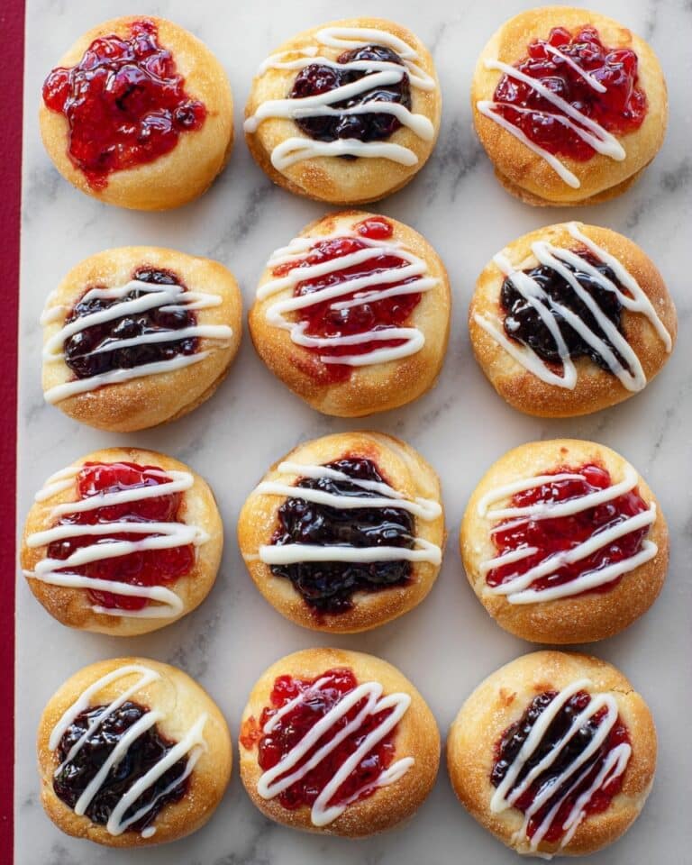 Vegan Danish with Cherry Pie Filling and Cream Cheese Drizzle Recipe