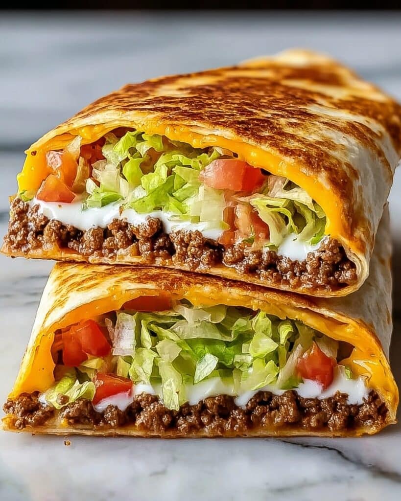 Deliciously Cheesy Keto Crunchwraps Recipe